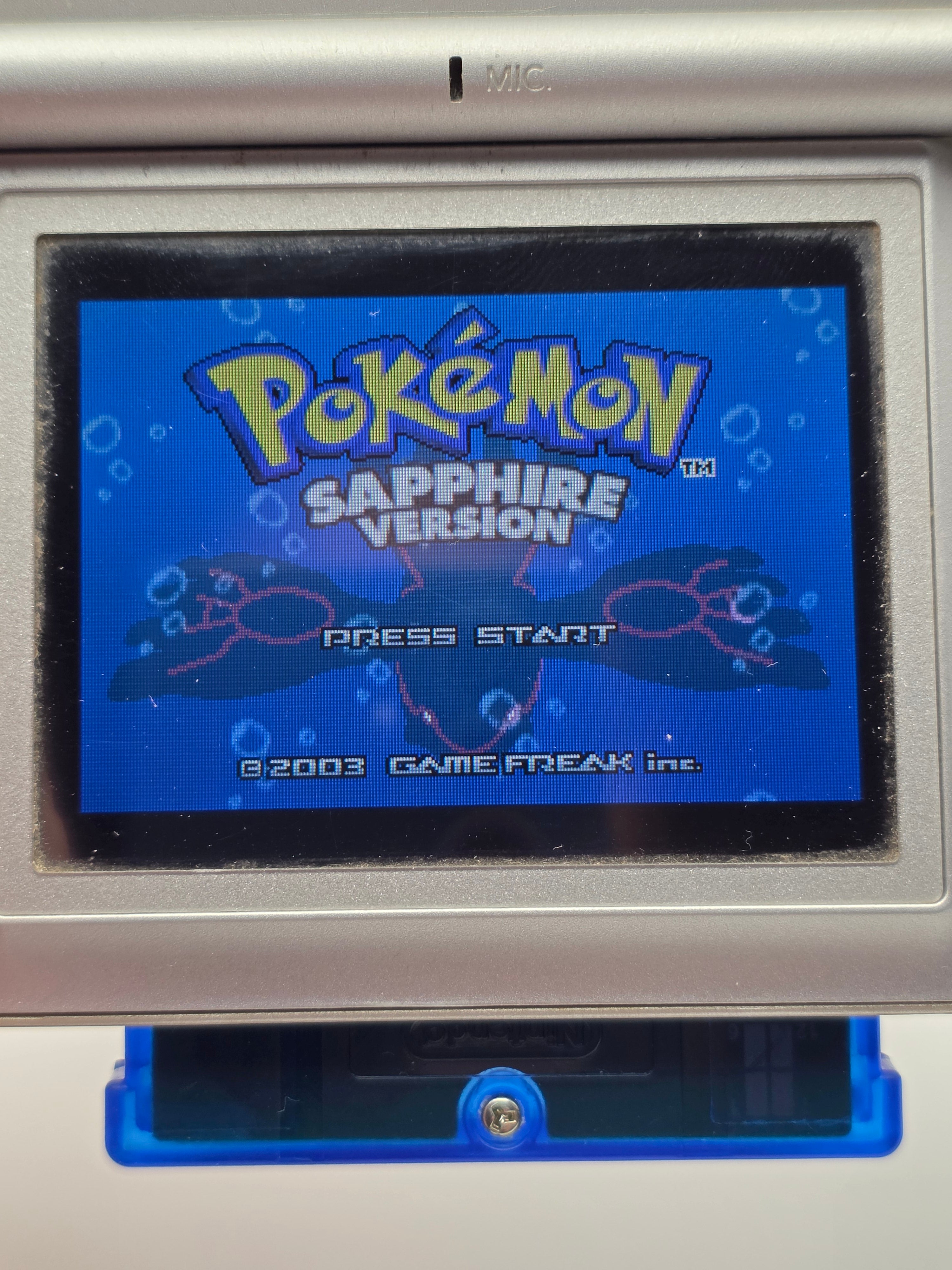 Pokémon Zaffiro GBA