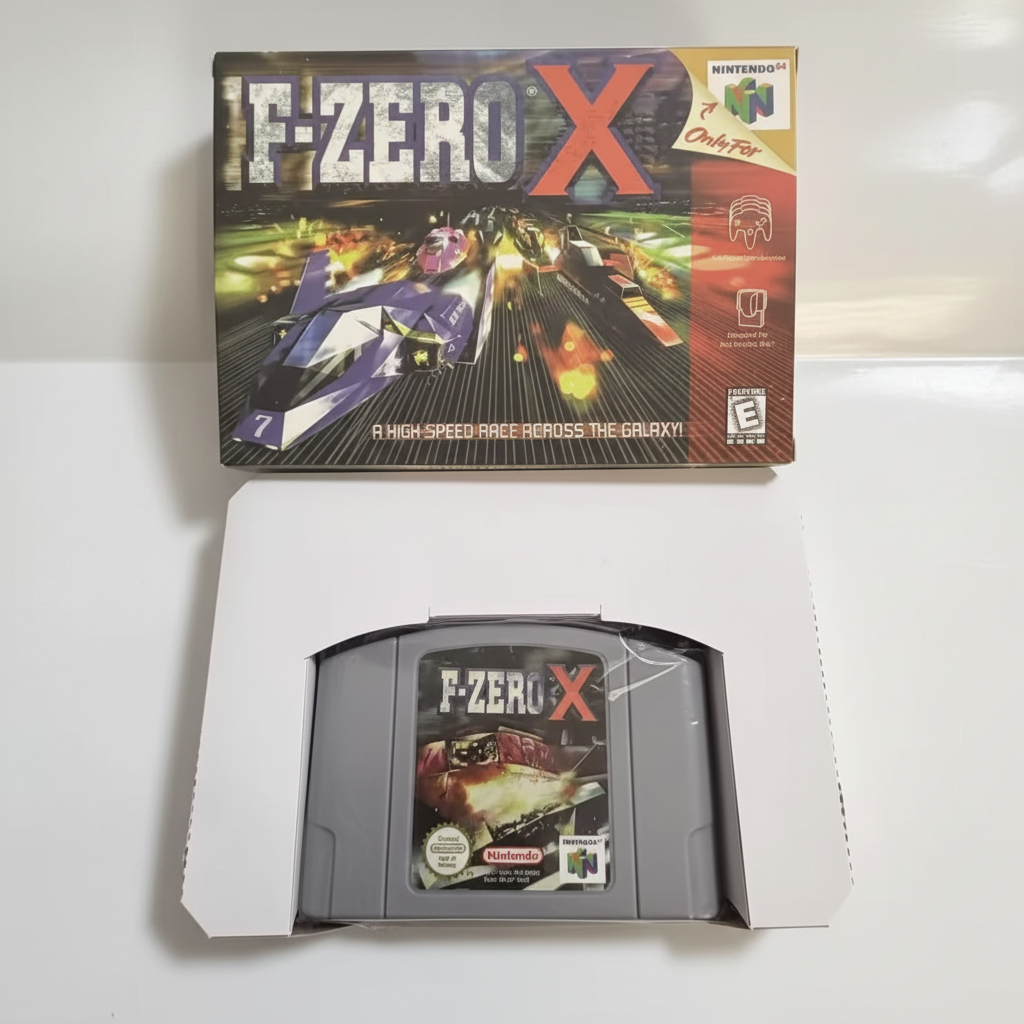 F-Zero X - Box e cartuccia compatibile Nintendo 64
