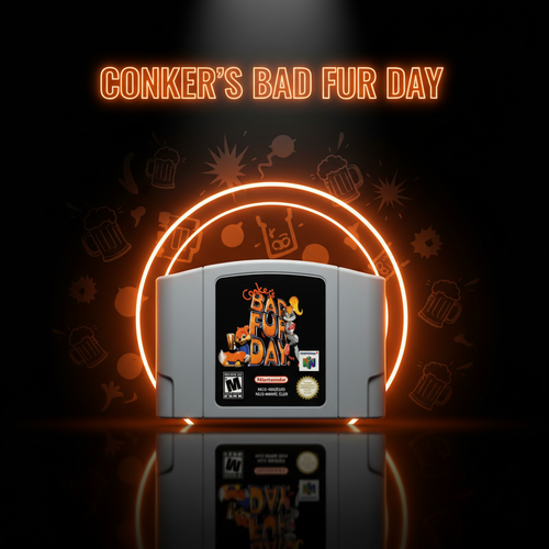 Conker's Bad Fur Day - Cover cinematica RetroCart