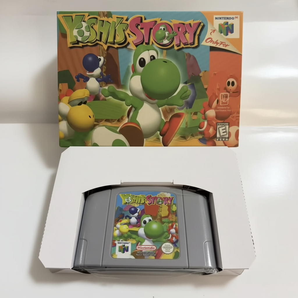 Yoshi's Story - Box e cartuccia compatibile Nintendo 64