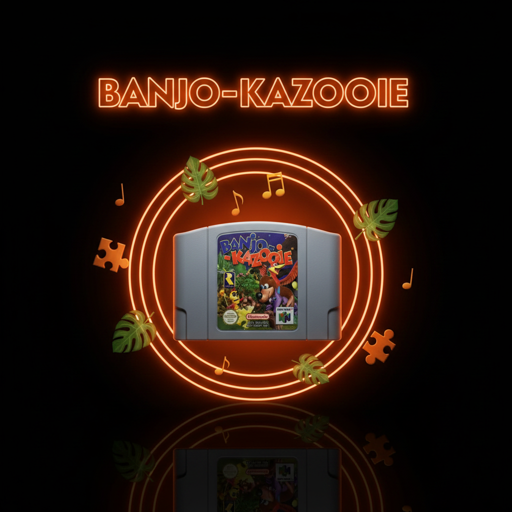 Banjo-Kazooie - Cover cinematica RetroCart