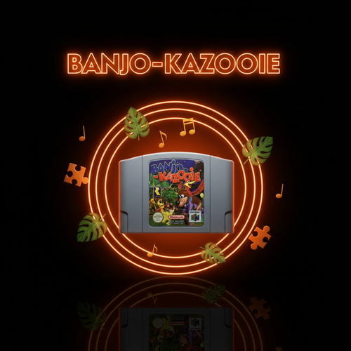 Banjo-Kazooie - Cover cinematica RetroCart