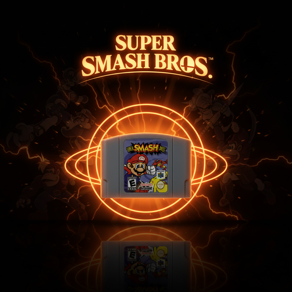 Super Smash Bros - Cover cinematica RetroCart