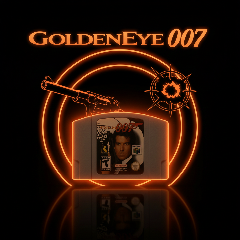 GoldenEye 007 - Cover cinematica RetroCart