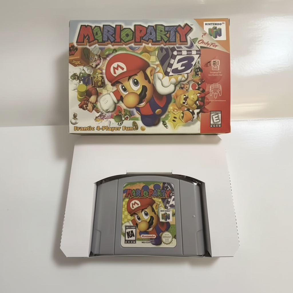 Mario Party - Box e cartuccia compatibile Nintendo 64