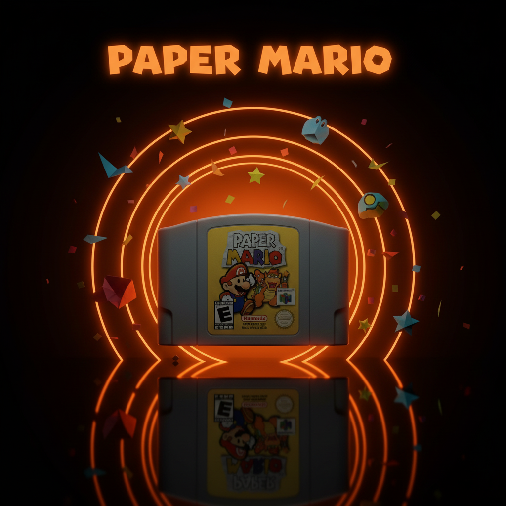 Paper Mario - Cover cinematica RetroCart