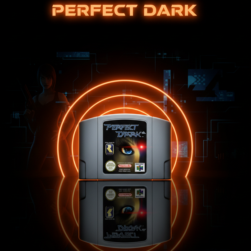 Perfect Dark - Cover cinematica RetroCart