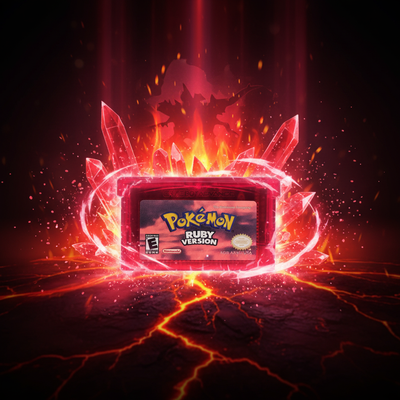 Pokémon Ruby GBA - cinematic cover