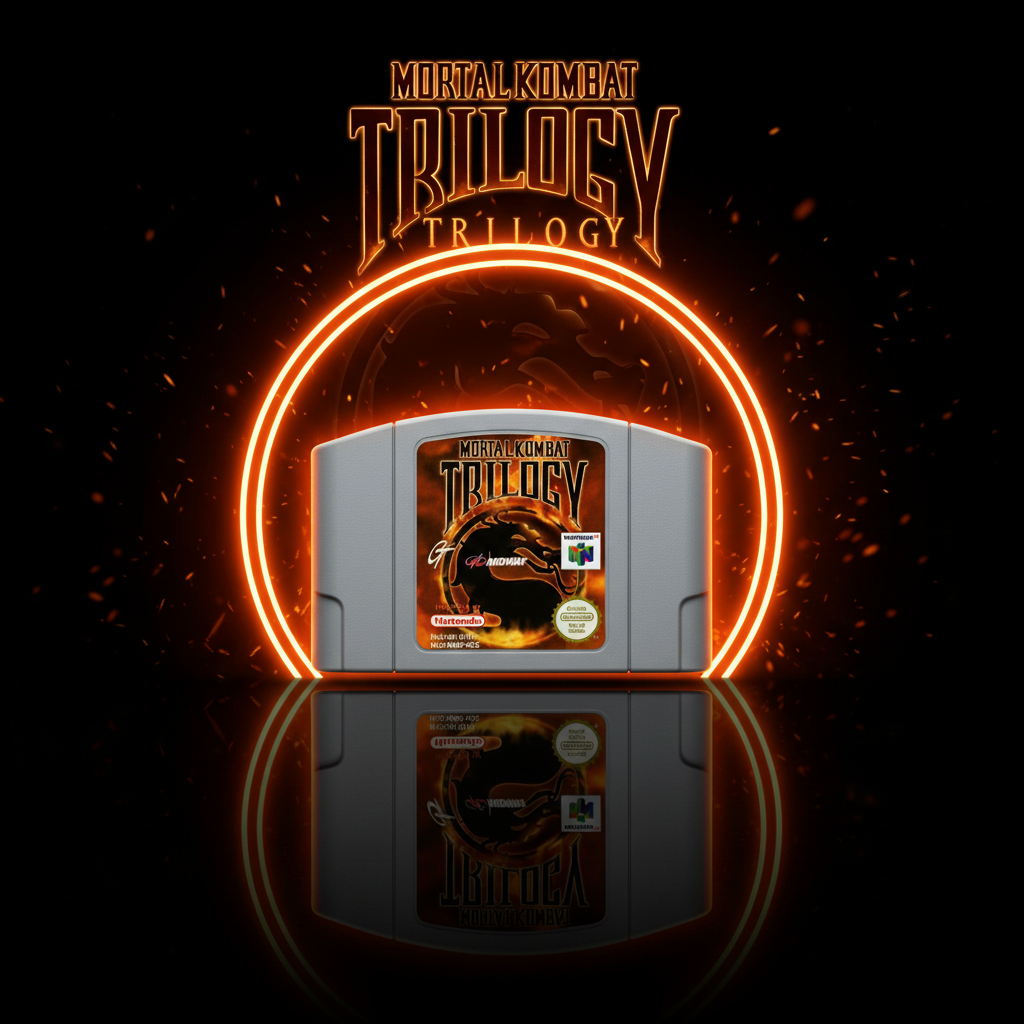 Mortal Kombat Trilogy - Cover cinematica RetroCart