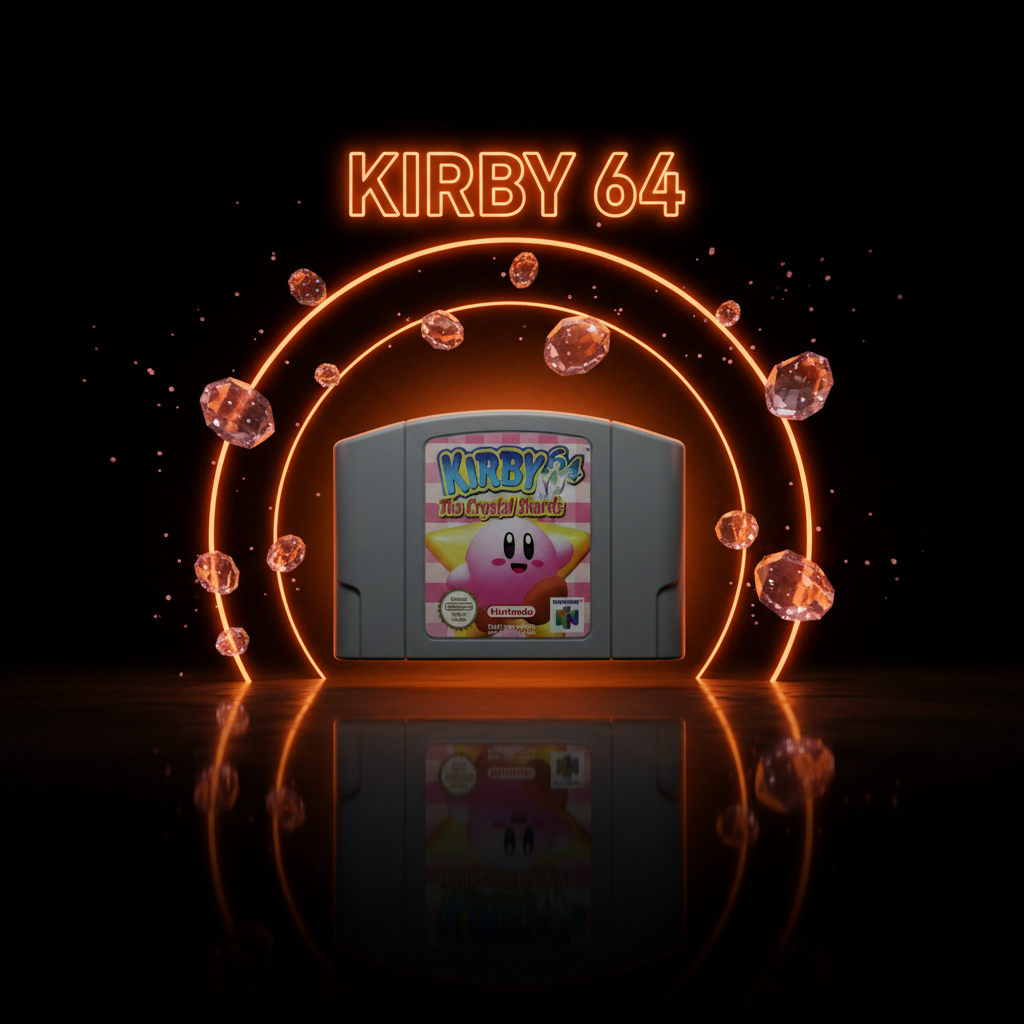 Kirby 64 - Cover cinematica scura