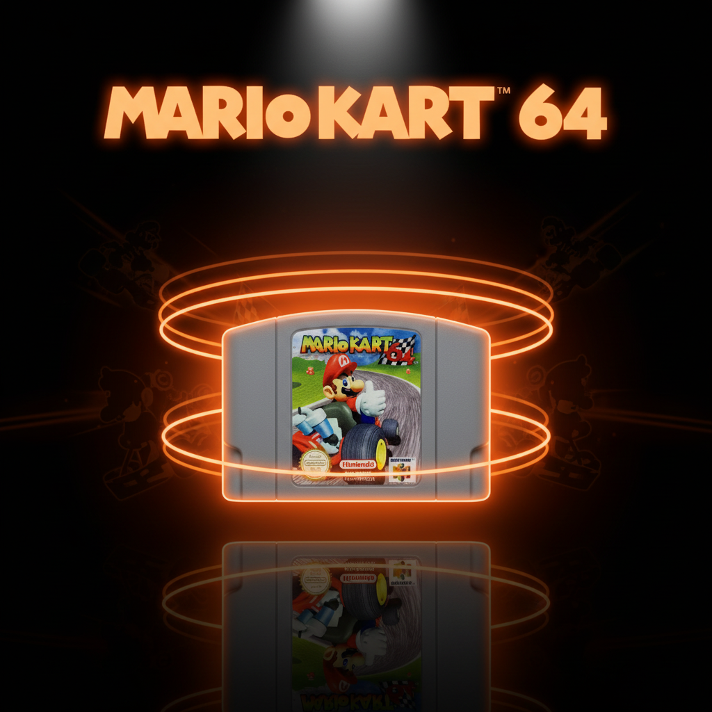 Mario Kart 64 - Cover cinematica RetroCart