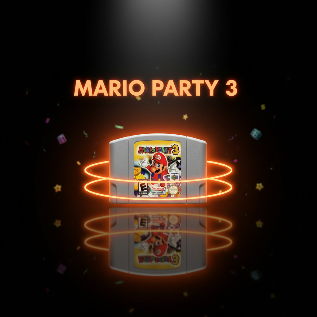Mario Party 3 - Cover cinematica RetroCart