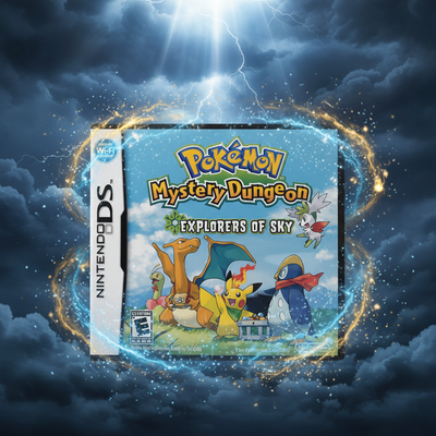 Pokémon Mystery Dungeon Explorers of Sky – Box Edition copertina cinematografica
