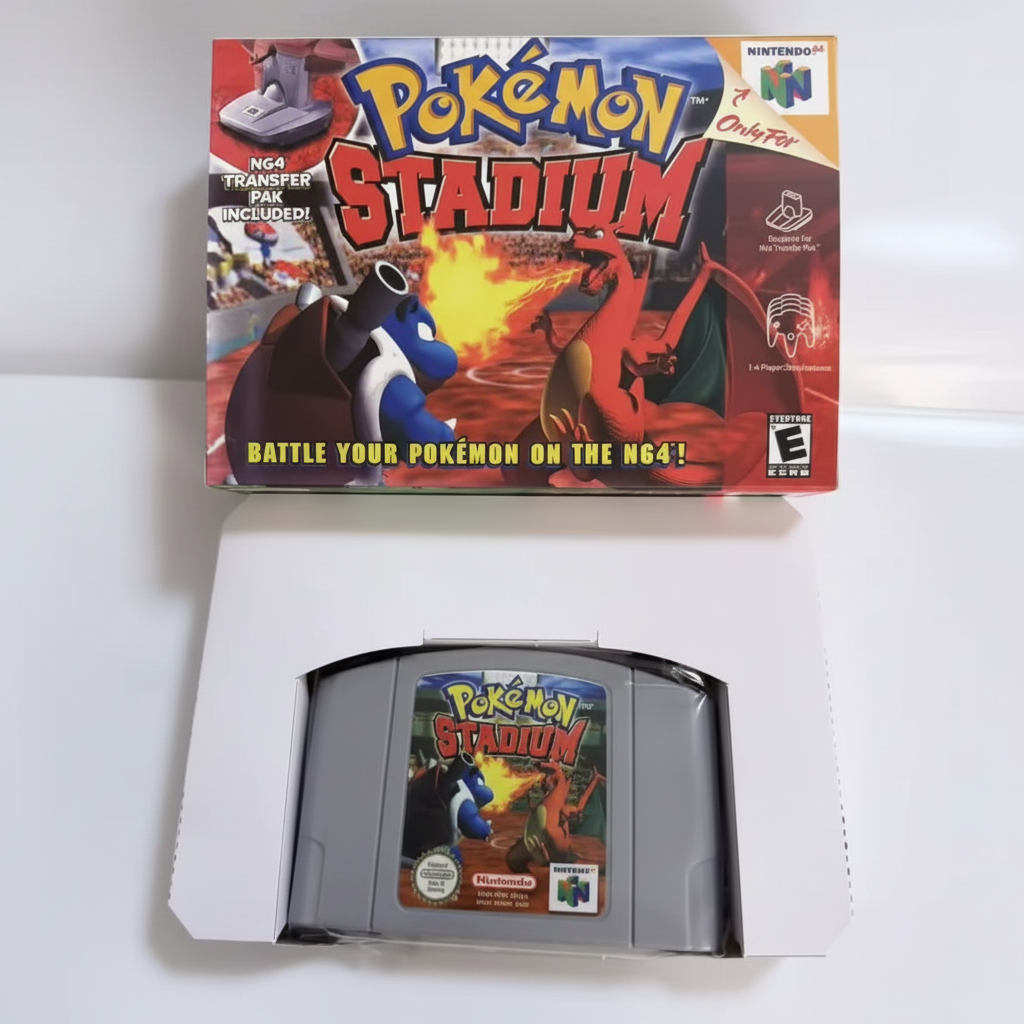 Pokémon Stadium - Con cartoncino